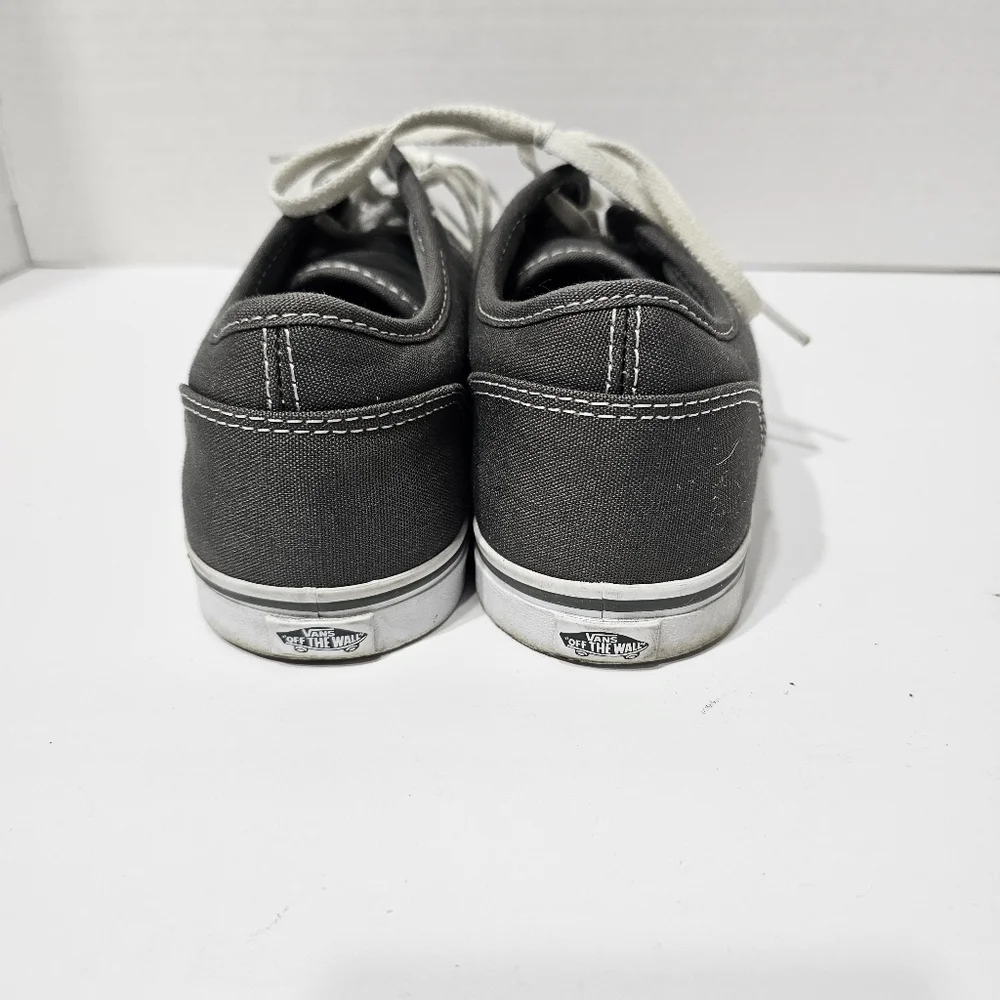 Vans Women's sz 9 Gray Canvas Uppers Lace Up